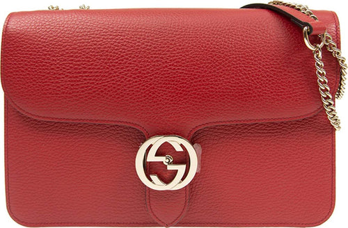 Gucci-Borsa-Interlocking-a-Mano-Rossa-Donna-Logo-Pelle-Dollar-Calf-Mod.-510303-CAO0G-6420-da-donna