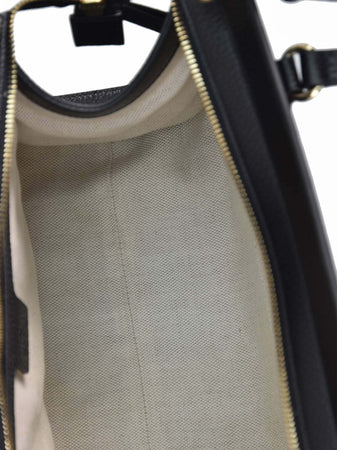 Gucci-Borsa-Soho-Nera-Donna-Pelle-Dollar-Calf-Modello-607721-CAO0G-1000-da-donna