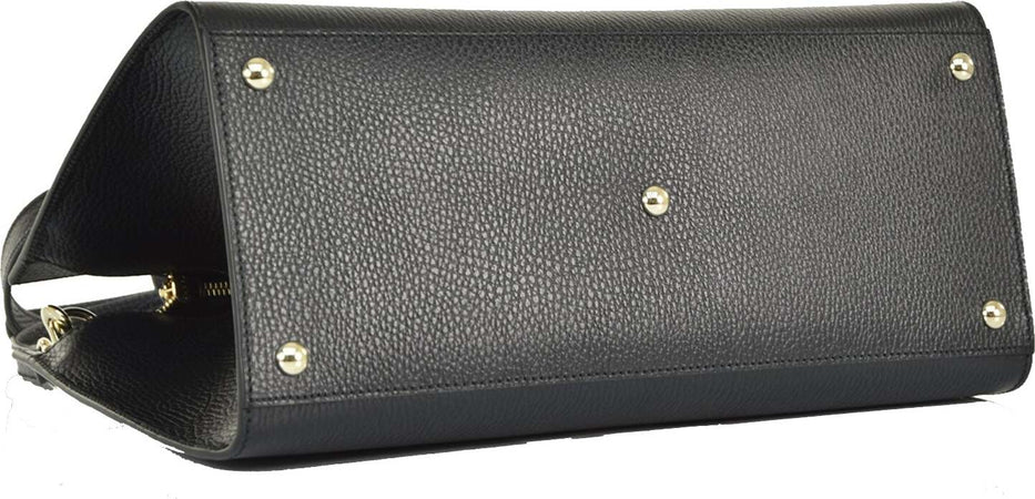 Gucci-Borsa-Soho-Nera-Donna-Pelle-Dollar-Calf-Modello-607721-CAO0G-1000-da-donna