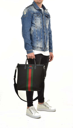 Gucci-Borsello-Tote-Nero-Uomo-Technocanvas-Cerniera-Mod.-619751-KWT7N-1060-da-uomo