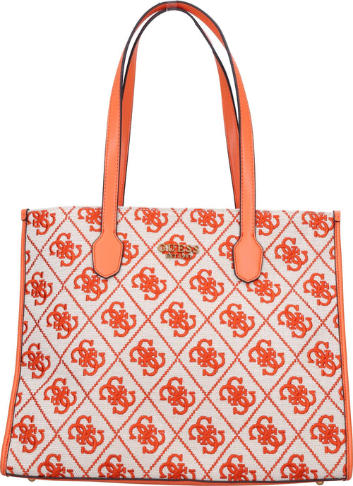 Guess-Borse...-Arancio-da-donna