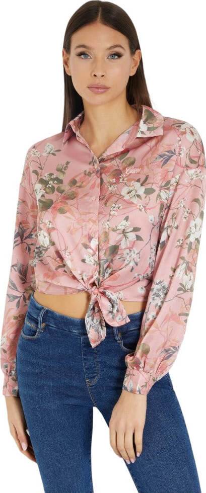 Guess-camicia-rosa-floreale-Bowed-W3GH93-WD8G2