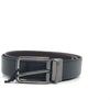 GUESS Cintura uomo double face nera/ marrone