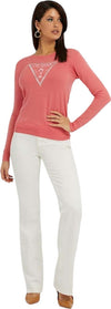 Guess-maglioncino-rosa-Logo-triangolo-W3YR46-Z2NQ2