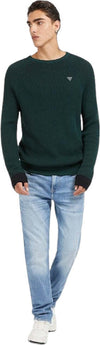 Guess-maglioncino-verde-Alpin-M3BR15-Z38Q1