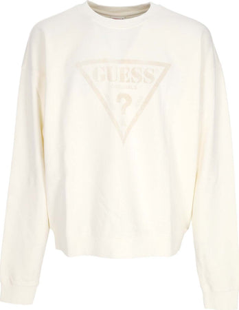 GUESS-ORIGINALS-Felpa-Girocollo-Uomo-Go-Vintage-Triangle-Crewneck-Sandy-Shore-da-uomo