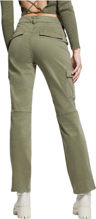 Guess-pantalone-cargo-verde-Sexy-Kori-W4RB59-W93CL