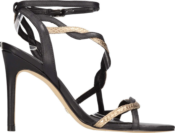 Guess-Sandali-Nero-platino-da-donna