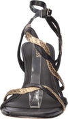 Guess-Sandali-Nero-platino-da-donna