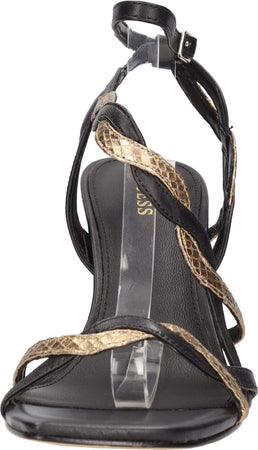 Guess-Sandali-Nero-platino-da-donna