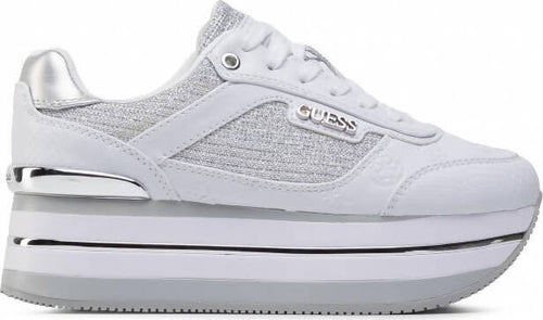 Guess Sneakers Donna Con Zeppa Fl5hns Pel12 Hansin Runner Scarpe Sportive Lacci Suola in Gomma Maxi Plateau 5.5cm Sneaker Platform Logo Lurex Moda/Donna/Scarpe/Sneaker e scarpe sportive/Sneaker casual Euforia - Bronte, Commerciovirtuoso.it
