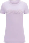 Guess-t-shirt-lilla-logo-strass-Sangallo-W4GI14-J1314