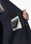 Blazer monopetto nero da uomo Guess Tyron con tasche e revers classico dettagli