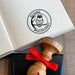 Timbro Ex Libris Gufo - d. 40 mm