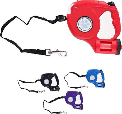 Guinzaglio Cani Allungabile 4,6mt Con Dispenser Sacchetti Escrementi E Luce Led Prodotti per animali > Prodotti per Cani > Guinzagli Trade Shop italia - Napoli, Commerciovirtuoso.it