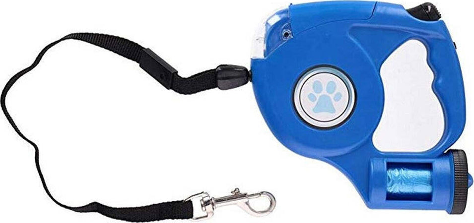 Guinzaglio Cani Allungabile 4,6mt Con Dispenser Sacchetti Escrementi E Luce Led Prodotti per animali > Prodotti per Cani > Guinzagli Trade Shop italia - Napoli, Commerciovirtuoso.it