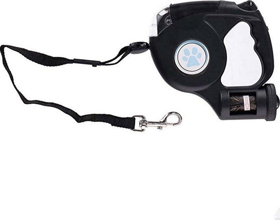 Guinzaglio Cani Allungabile 4,6mt Con Dispenser Sacchetti Escrementi E Luce Led Prodotti per animali > Prodotti per Cani > Guinzagli Trade Shop italia - Napoli, Commerciovirtuoso.it