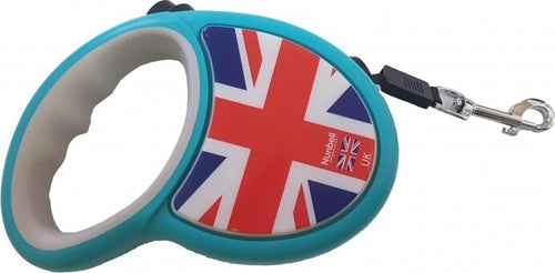 GUINZAGLIO INGHILTERRA FLEXI RETRATTILE 5 MT NASTRO ALLUNGABILE AVVOLGIBILE ESTENSIBILE PER CANE FINO A 18KG Prodotti per animali domestici/Cani/Collari imbracature e guinzagli/Guinzagli/Guinzagli retrattili Trade Shop italia - Napoli, Commerciovirtuoso.it