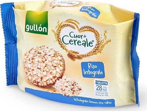 Gullòn Galletta Cuor Cereale Riso Integrale Gallette di Riso Intergale Senza Glutine Snack Gallette di Riso 100% Gluten Free Dispensa Zaniboni Alimentari e cura della casa/Snack dolci e salati/Gallette chips e cracker di riso/Gallette Non solo alimenti - Albano Laziale, Commerciovirtuoso.it
