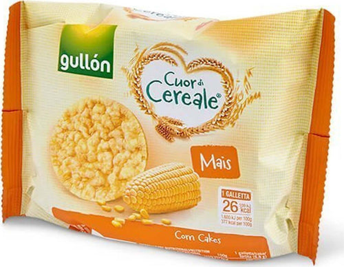 Gullon Galletta Mais Gluten-Free Gallette Di Mais Senza Glutine Cuor di Cereale Dispensa Zaniboni 27,2 Gr Confezioni Singole [Adatto ai celiaci] Alimentari e cura della casa/Snack dolci e salati/Gallette chips e cracker di riso/Gallette Non solo alimenti - Albano Laziale, Commerciovirtuoso.it