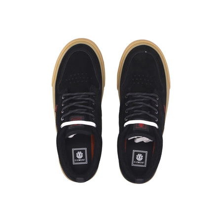 ELEMENT Scarpe Skate Uomo Preston 2 Black/gum da uomo
