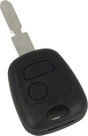Guscio-Chiave-Telecomando-2-Tasti-Con-Lama-NE78-Batteria-Su-Circuito-Senza-Transponder-Per-Peugeot-106-107-207-407-806-206-Citro-A2Zworld