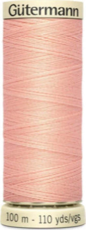 GUTERMANN---100mt---FILO-PER-CUCITO-100%-POLIESTERE---COLORE-ALBICOCCA-165