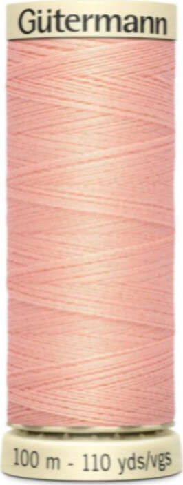 GUTERMANN---100mt---FILO-PER-CUCITO-100%-POLIESTERE---COLORE-ALBICOCCA-165