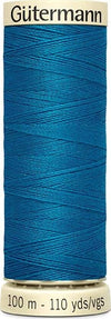 GUTERMANN---100mt---FILO-PER-CUCITO-100%-POLIESTERE---COLORE-AZZURRO-25