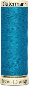GUTERMANN---100mt---FILO-PER-CUCITO-100%-POLIESTERE---COLORE-BLU-CERULEO-761
