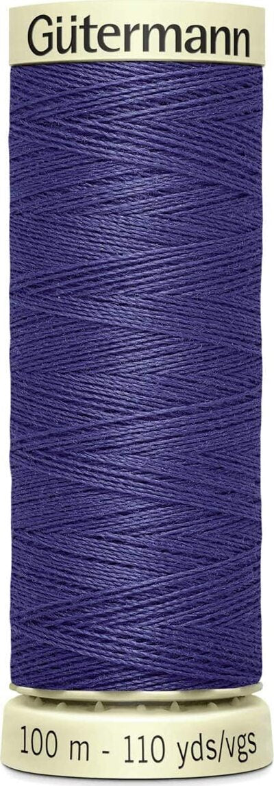 GUTERMANN---100mt---FILO-PER-CUCITO-100%-POLIESTERE---COLORE-BLU-DEMIN-86