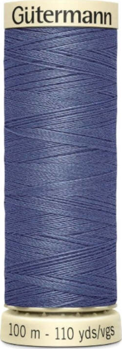 GUTERMANN---100mt---FILO-PER-CUCITO-100%-POLIESTERE---COLORE-BLU-METALLICO-521