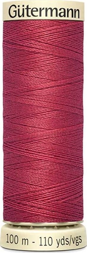 GUTERMANN---100mt---FILO-PER-CUCITO-100%-POLIESTERE---COLORE-CLARET-VINTAGE-82