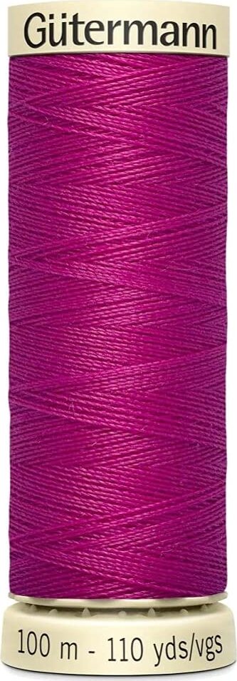GUTERMANN---100mt---FILO-PER-CUCITO-100%-POLIESTERE---COLORE-FUCHSIA-877-*