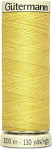 GUTERMANN---100mt---FILO-PER-CUCITO-100%-POLIESTERE---COLORE-GIALLO-BANANA-327