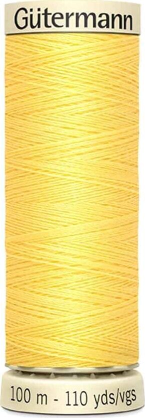 GUTERMANN---100mt---FILO-PER-CUCITO-100%-POLIESTERE---COLORE-GIALLO-LIMONE-852