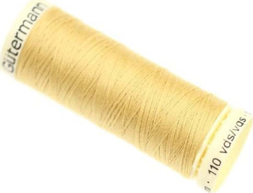 GUTERMANN---100mt---FILO-PER-CUCITO-100%-POLIESTERE---COLORE-GIALLO-MACARON-415