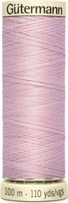 GUTERMANN---100mt---FILO-PER-CUCITO-100%-POLIESTERE---COLORE-LILLA-CHIARO-662