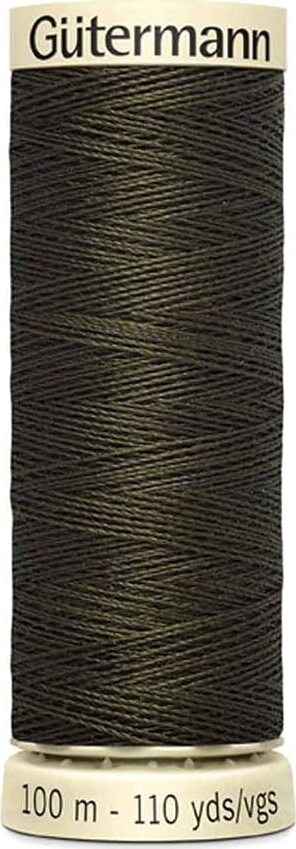 GUTERMANN---100mt---FILO-PER-CUCITO-100%-POLIESTERE---COLORE-MARRONE-ALGA-531