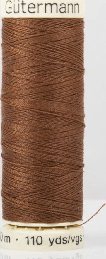 GUTERMANN---100mt---FILO-PER-CUCITO-100%-POLIESTERE---COLORE-MARRONE-CANNELLA-650