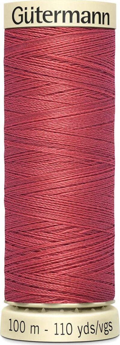 GUTERMANN---100mt---FILO-PER-CUCITO-100%-POLIESTERE---COLORE-ROSA-ANTICO-519