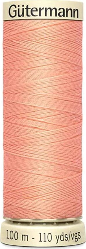 GUTERMANN---100mt---FILO-PER-CUCITO-100%-POLIESTERE---COLORE-ROSA-ARANCIONATO-586