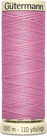 GUTERMANN---100mt---FILO-PER-CUCITO-100%-POLIESTERE---COLORE-ROSA-CHEWING-GUM-663
