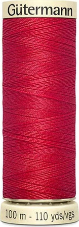GUTERMANN---100mt---FILO-PER-CUCITO-100%-POLIESTERE---COLORE-ROSSO-ACCESO-365