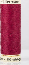 GUTERMANN---100mt---FILO-PER-CUCITO-100%-POLIESTERE---COLORE-ROSSO-CILIEGIA-384