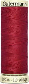 GUTERMANN---100mt---FILO-PER-CUCITO-100%-POLIESTERE---COLORE-ROSSO-RUBINO-46