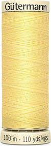 GUTERMANN---100mt---FILO-PER-CUCITO-100%-POLIESTERE---COLORE-SORBETTO-AL-LIMONE-578
