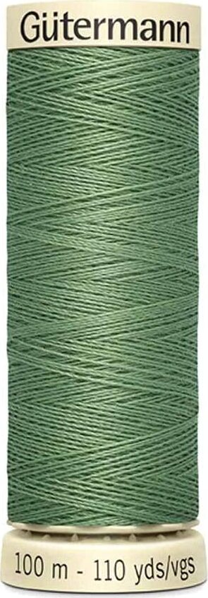 GUTERMANN---100mt---FILO-PER-CUCITO-100%-POLIESTERE---COLORE-VERDE-CEDRO-821