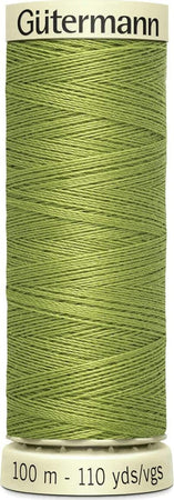 GUTERMANN---100mt---FILO-PER-CUCITO-100%-POLIESTERE---COLORE-VERDE-FINOCCHIO-582