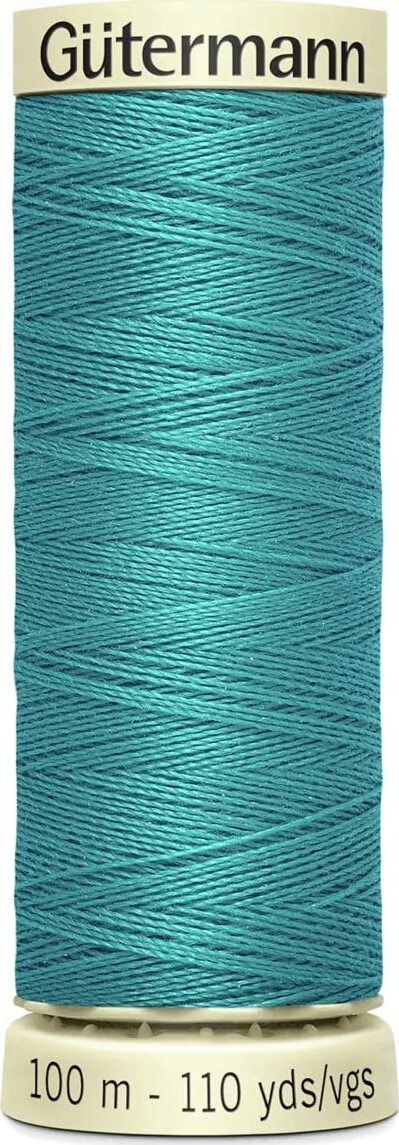 GUTERMANN---100mt---FILO-PER-CUCITO-100%-POLIESTERE---COLORE-VERDE-GIADA-55